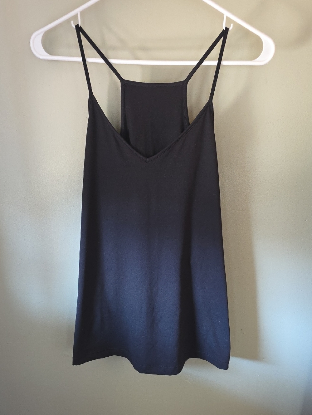 Everyday Black Spaghetti-Strap Camisole